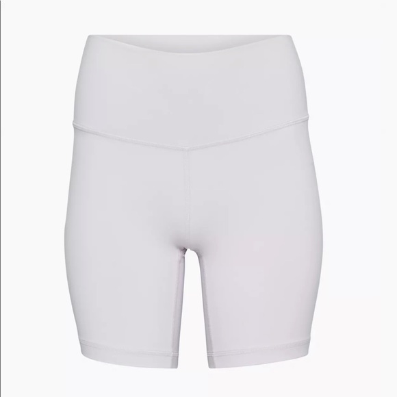 TNABUTTER Atmosphere Hi-Rise 7” short in marble lilac colour, size S - Picture 1 of 5